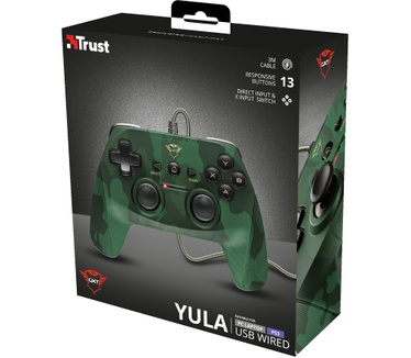 Trust GXT 540C Yula Groen, Zwart