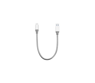 Verbatim Roestvrij stalen sync- & oplaadkabel USB-C naar USB-A USB 3.1 gen 2 30 cm