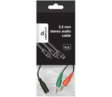 Gembird CCA-418 Groen, Rood, Zwart