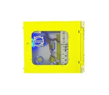 Apevia X-Cruiser (ATX, Geen PSU, Geel, Window)