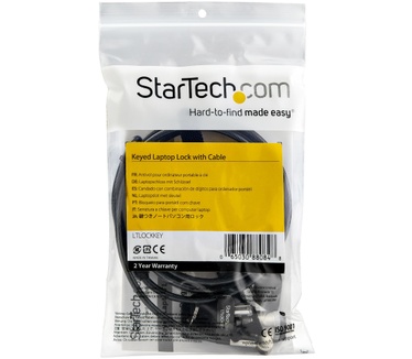 Startech.com Laptopslot met kabel Push-to-Lock knop