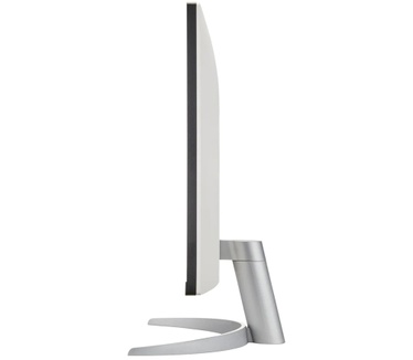 LG 27UP600-W Zilver, Zwart