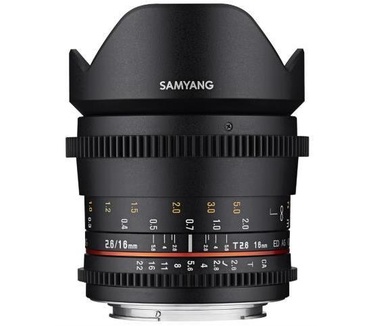Samyang Optics VDSLR 16mm T2.6 ED AS UMC (Pentax K)