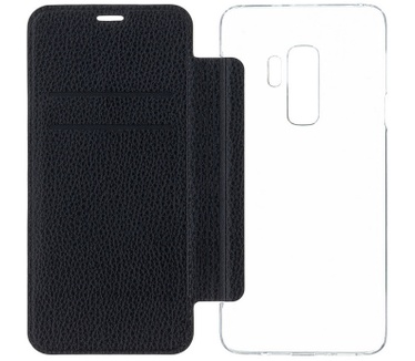 Guess IriDescent Book Case voor Samsung Galaxy S9 Plus - Zwart  Zwart