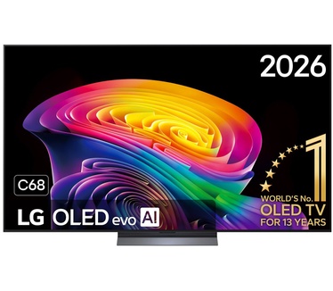 LG OLED evo C6 77" (C68) Zwart