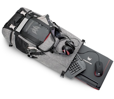 Acer Predator Gaming Rolltop Backpack (PBG6A0) Grijs