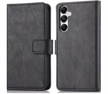 Imoshion Luxe Bookcase voor de Samsung Galaxy A18 (4G) / A17 (4G/5G) Zwart