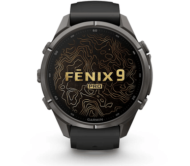 Garmin fēnix 9 Pro, 43mm, Carbon (Zwart)