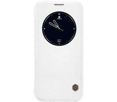 Nillkin Qin S-View Book Case voor Samsung Galaxy S7 Edge - Wit