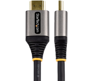 Startech.com 4m HDMI 2.1 Kabel 8K, Gecertificeerde Ultra High Speed HDMI Kabel 48Gbps, 8K 60Hz/4K 120Hz HDR10+ eARC, Ultra HD 8K HDMI Kabel, Monitor/TV/Scherm, Flexibele TPE Mantel