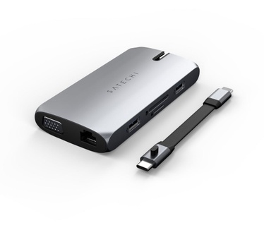Satechi USB-C On-the-Go Multiport Adapter - Space Grey