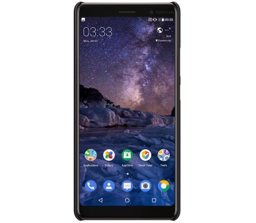 Nillkin Frosted Shield Hard Case voor Nokia 7 Plus - Zwart  Zwart