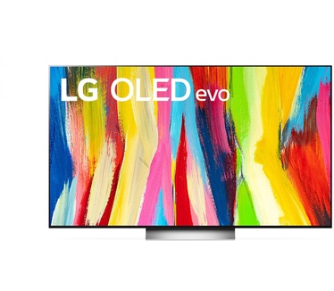 LG C2 48" (zilveren voet) Zwart