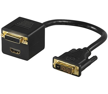 Wentronic DVI-D > DVI + HDMI, PL