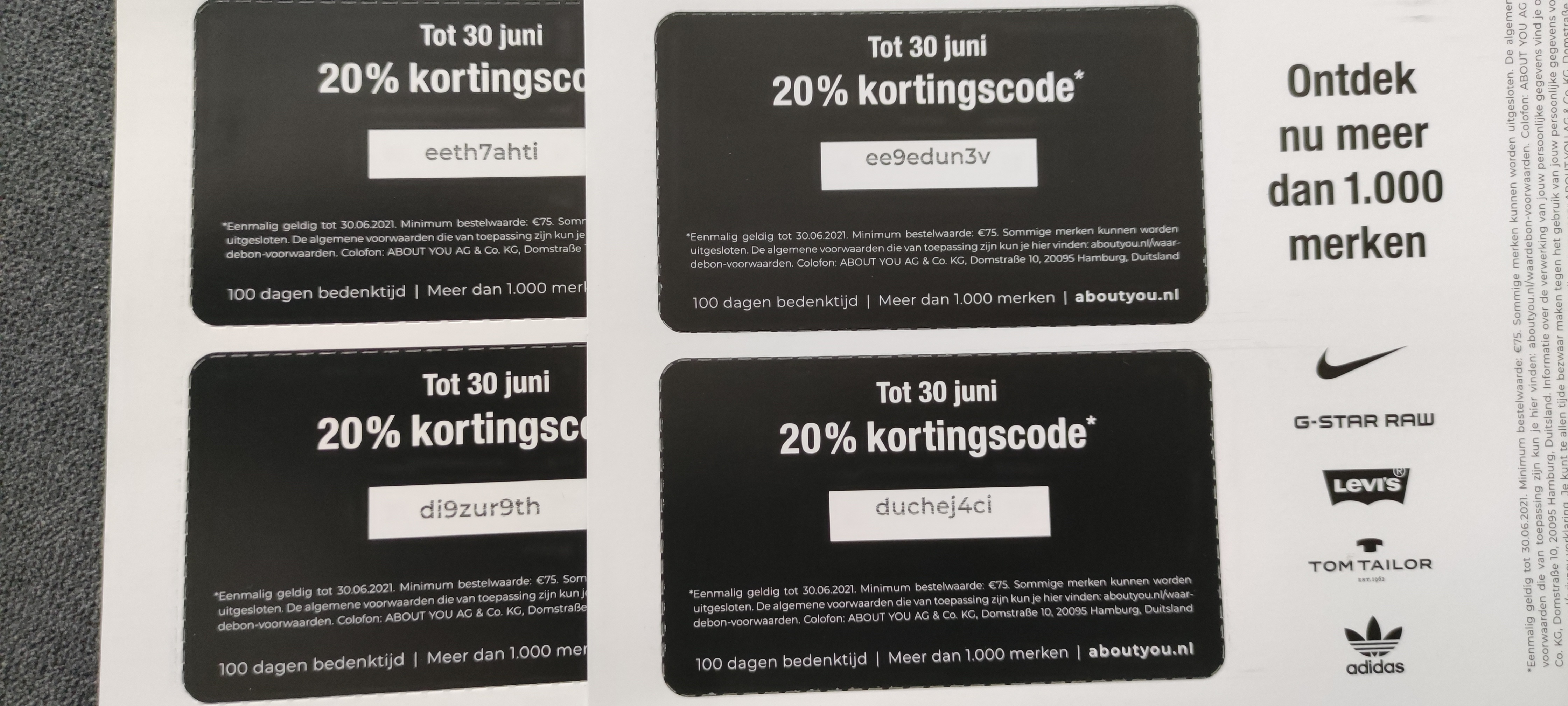Meld hier uw kortingscodes/coupons V2 - Aanbiedingen en kortingscodes - GoT