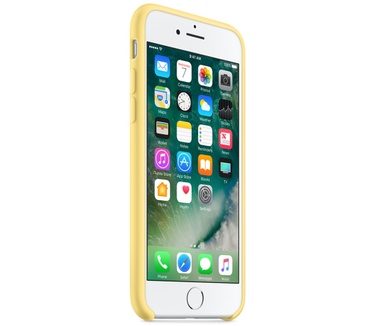 Apple Siliconenhoesje voor iPhone 7 - Stuifmeelgeel