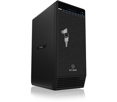 Icy Box IB-3780-C31 Zwart