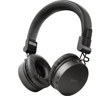 Trust Tones Bluetooth Wireless Headphones (Zwart)