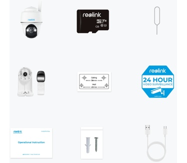 Reolink Reolink Go-serie G430 - 4 MP buitenbatterijcamera, 4G LTE-netwerk, detectie van personen/voertuigen/dieren, 355° pan en 140° kantelen