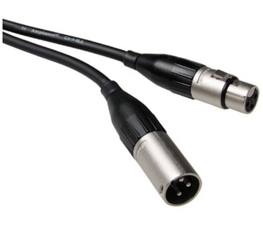 Amphenol XLR, M/F, 1m