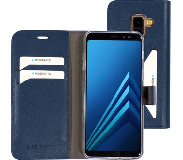 Mobiparts Classic Wallet Case Samsung Galaxy A8 (2018) Blue
