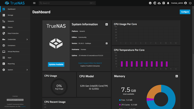 TrueNAS Community Edition