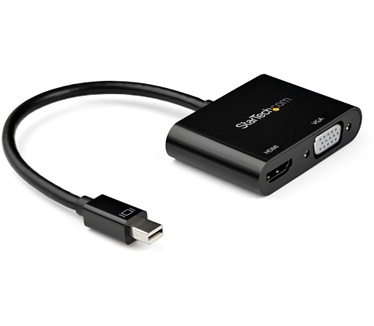 Startech.com Mini DisplayPort naar HDMI VGA adapter 4K 60Hz Zwart