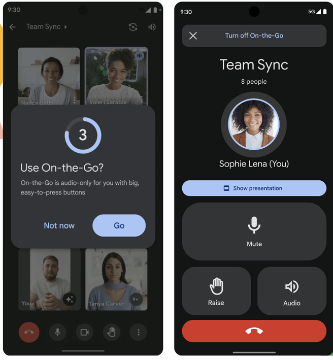 Google Meet On the Go