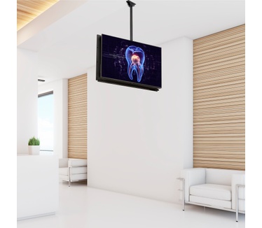 Startech.com Plafond TV beugel voor twee back-to-back schermen 1m tot 1,5m stang