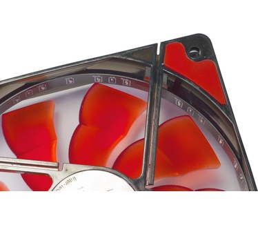 Inter-Tech L-12025 Rood, 120mm