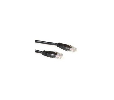 Advanced Cable Technology Zwarte 20 meter UTP CAT5E patchkabel met RJ45 connectoren