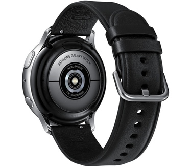 Samsung Galaxy Watch Active2 RVS (40mm) Zilver (Zwart)