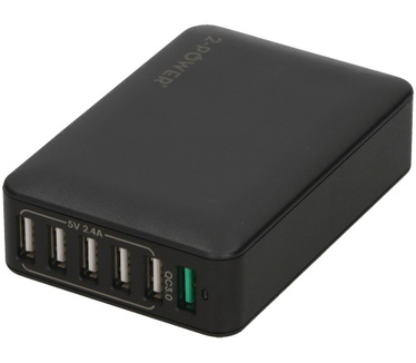 2-Power Multi-Port USB Charging Station 10A Max