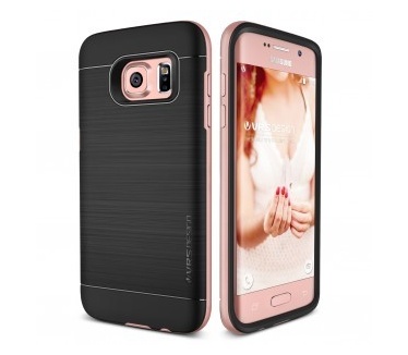 Verus High Pro Shield Samsung Galaxy S7 edge Case - Rose Gold