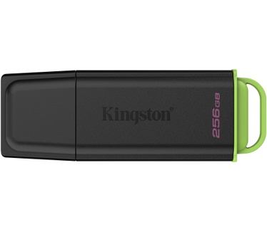 Kingston 256GB Portable USB 3.2 Gen 1 DataTraveler Exodia Black/Green