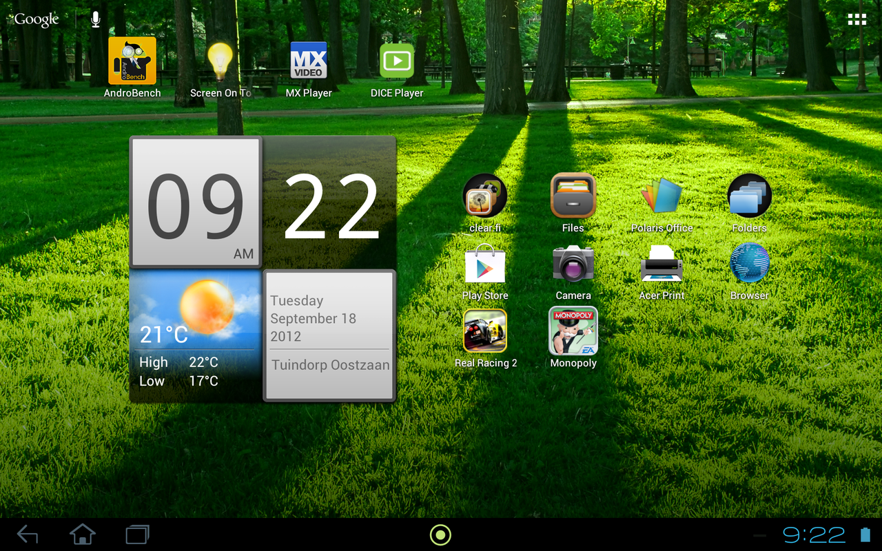 acer iconia tab a700 veel pixels of te