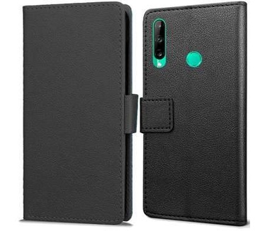 qMust Huawei P40 Lite E Wallet Hoesje Zwart