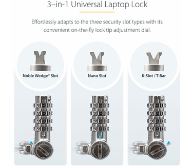 Startech.com UNIVKA25-LAPTOP-LOCK