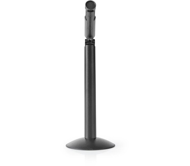 Nedis 3.5mm, Omni-directioneel, 2200 Ohm, Bedraad, Kunststof, Zwart, 1.80 m Kabellengte