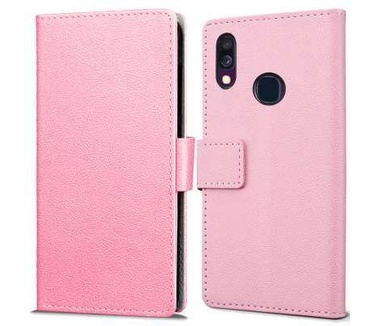 qMust Samsung Galaxy A40 Wallet Hoesje Roze