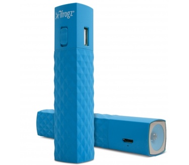 iFrogz GoLite 2600 mAh Battery + Flashlight Blue