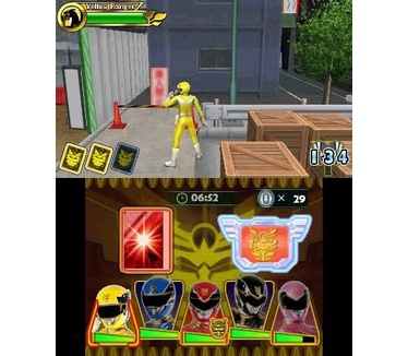 Power Rangers: Mega Force, 3DS