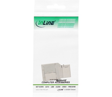 InLine 74206A Zilver, Zwart