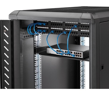 Startech.com 1U rack schap voor serverkast 10"/25,4 cm diep