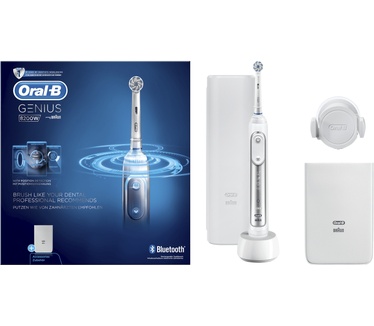 Oral-B Oral-B Genius 8200W Elektrische Tandenborstel Zilver Powered By Braun