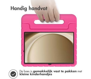 Accezz Kidsproof Backcover met handvat Samsung Galaxy Tab A9 Plus - Roze
