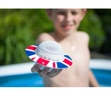 Bigben Interactive Draadloze waterproof bluetooth speaker + handige accessoires - Great Britain