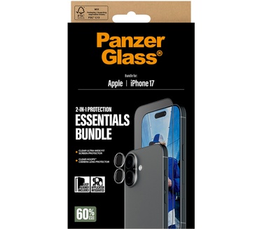 PanzerGlass PanzerGlass® 2-in-1 Essentials Bundle iPhone 17