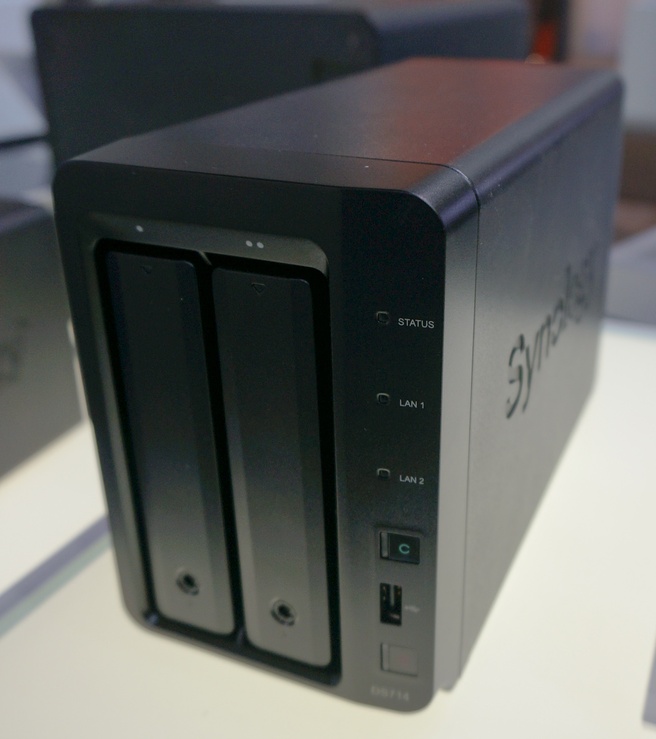 Synology DS714 Cebit 2013