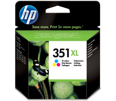HP 351XL Tri-colour Inkjet Print Cartridge